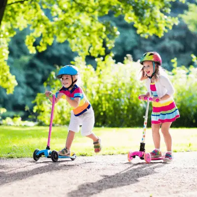 Presente para criança de 3 anos - patinete