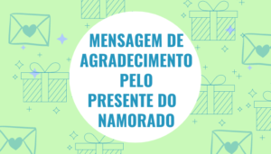 Mensagem de Agradecimento pelo Presente - Destaque