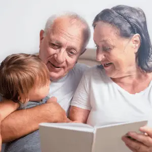 livro de histórias da família