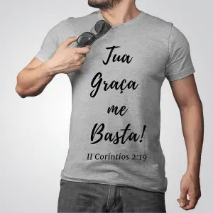 Presente evangelico para homem - roupas com mensagens cristãs