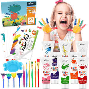 Sugestões de presentes para criança de 4 anos - kit pintura